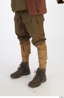 Owen Reid WWII East Asia Army Pose A leg lower…